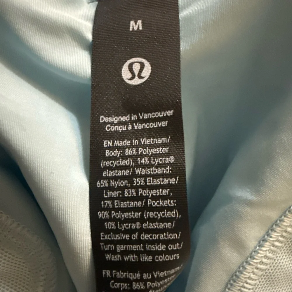 Lululemon LM7BYDS Fast and Free Split Short 3” Boston ’26 Men’s M Foam NWT